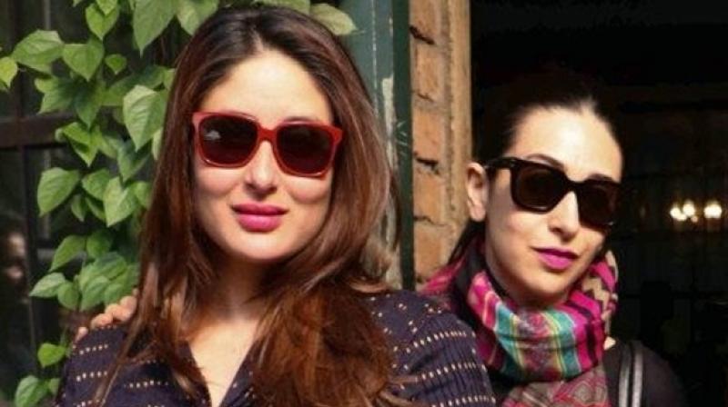 Karisma was regularly spotted with Kareena during her pregnancy days.
