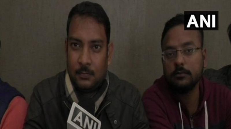 Mukesh Singh Lodhi, the district president of the BJYM, wrote a letter to vice-chancellor Tariq Mansoor on Thursday, stating that he had 15 days to reply, failing which thousands of BJYM workers will enter the campus to place the idol for worship. (Photo:ANI)