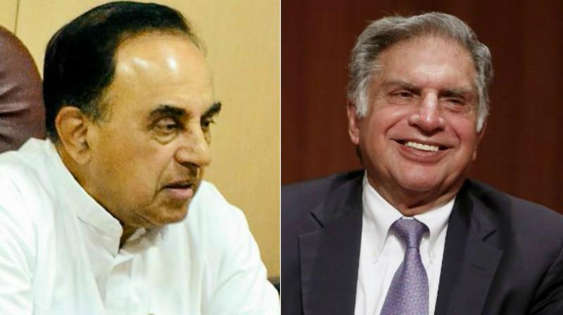 Subramanian Swamy asks PM to form multi-agency SIT to probe Tatas