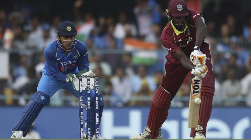 With Kohli and Sharma in full flow, Holder said the \only way out is to get them out\. (Photo: AP)