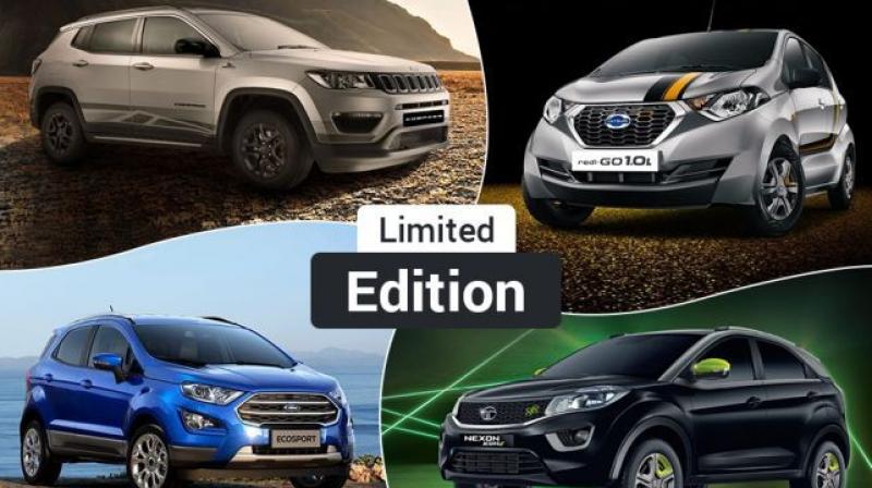The changes on the special edition cars include updates to their features list, cosmetic updates and sometimes, even colour-coded interiors.