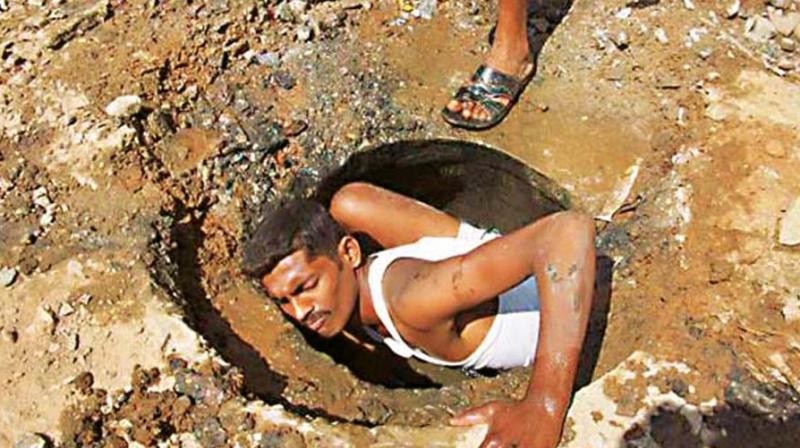 With the city barely a week into the new year and the accompanying revelry, tragedy struck as three manual scavengers met a horrifying death in a manhole.