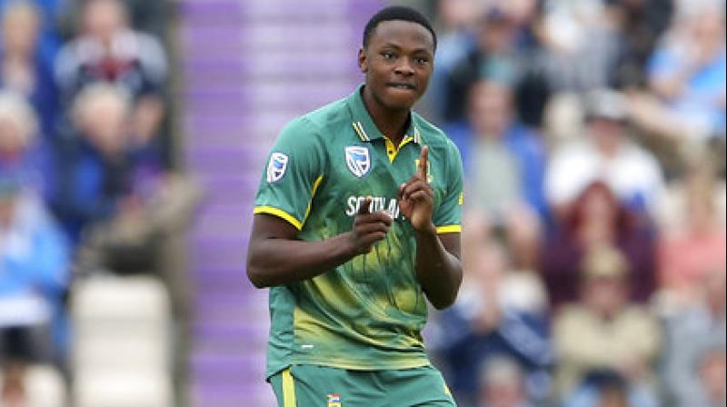 Kagiso Rabadas haul of four for 39 in the final match again England at Lords on Monday helped him finish the series with seven wickets and become the youngest number-one bowler since Pakistans Saqlain Mushtaq in 1998.(Photo: AP)