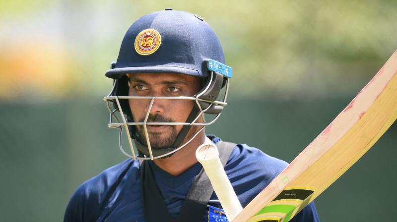 Danushka Gunathilakas suspension will come into affect after the conclusion of the ongoing Test match between Sri Lanka and South Africa on Tuesday. (Photo: AFP)