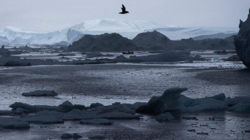 The UN weather agency highlighted new records in indicators of human-caused climate change, as well as loss of Artic sea ice. (Photo: AP)