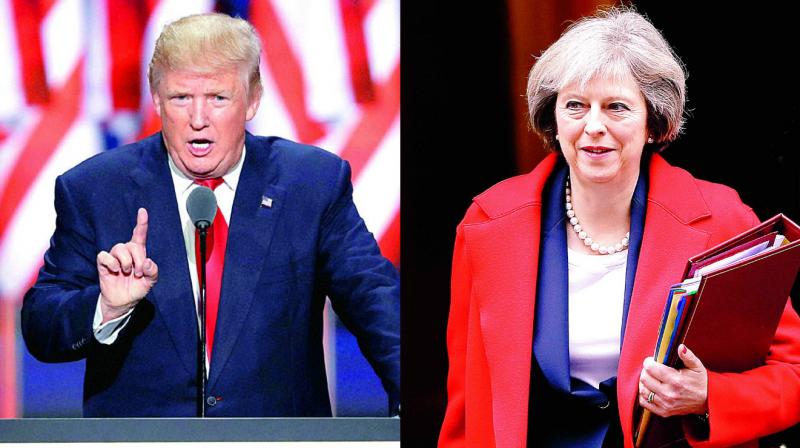 While Trump has been an avid supporter of Brexit, which he believes mirrors his own anti-establishment rise to the White House, his criticism of mainstream politics and calls for a protectionist trade regime could prove problematic for May.