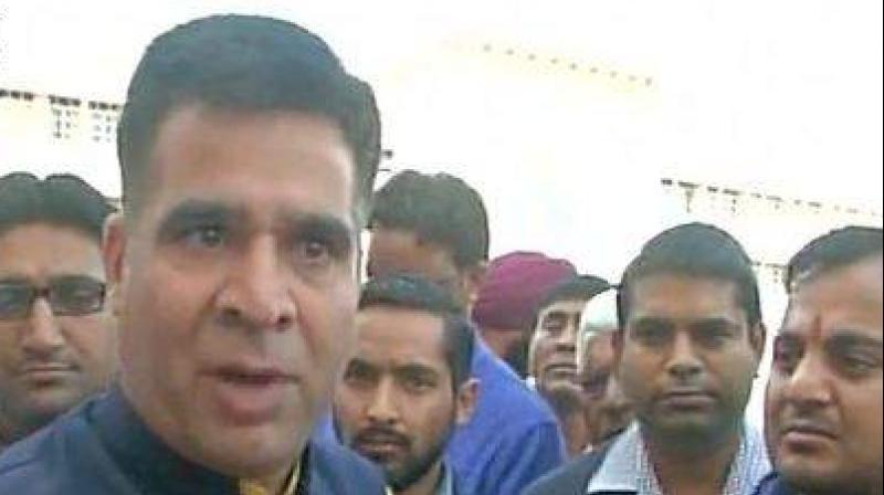 International powers should take actions on this and should declare Pakistan as a terrorist nation, BJP leader Ravindra Raina said about the mutilation of bodies of Indian soldiers. (Photo: ANI)