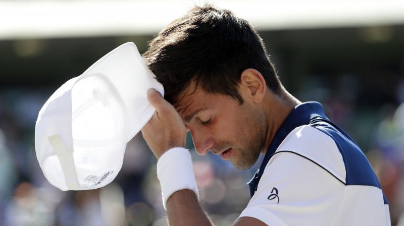 It was another setback for the Serbian star Novak Djokovic as he bids to return from the elbow injury that sidelined him for six months and finally saw him have \minor\ surgical intervention after a disappointing Australian Open. (Photo: AP)