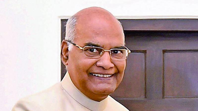 TRS president and Chief Minister K. Chandrasekhar Rao sought the help of Presidential candidate Ram Nath Kovind to develop the new state.