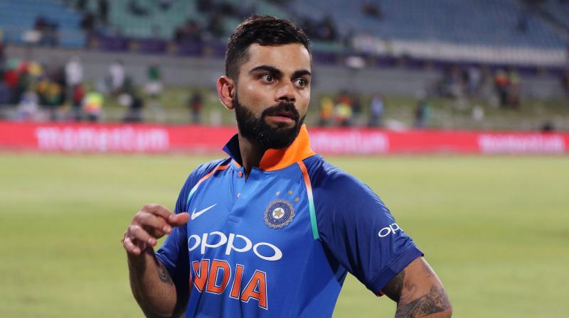 Virat Kohli will continue to set benchmark in 2018, striking an endorsement deal unheard of in the history of Indian sports and international cricket, apart from breaking a plethora of records, predicts a renowned astrologer. (Photo: AFP)