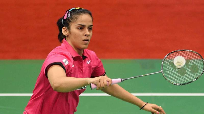 Nehwal looked tentative in the initial stage of the match but soon made a comeback with a resilient attitude. (Photo: AFP)