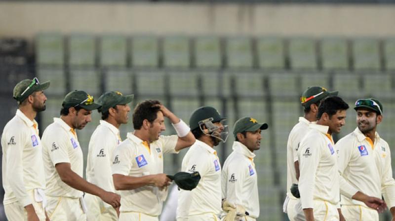 Pakistani players were looking forward to the challenge of continuing their good Test form in New Zealand and Australia despite the recent earthquake, according to their team manager. (Photo: AFP)