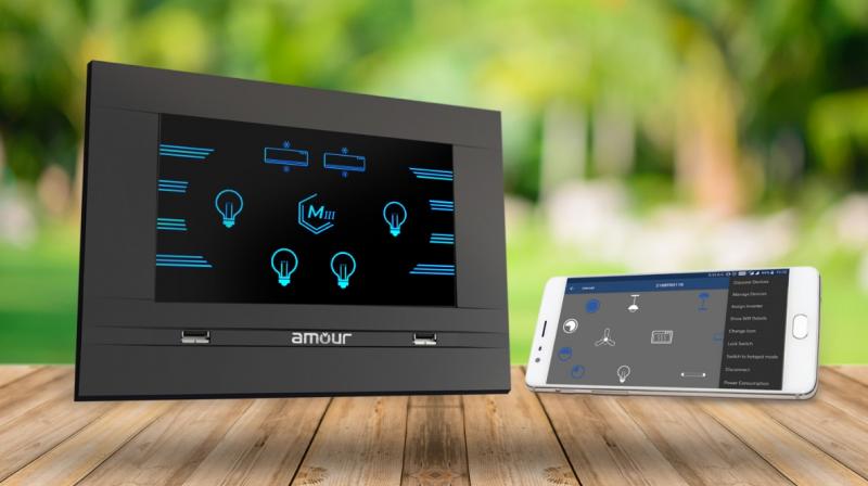 Amour 3.0 is a mobile assisted smart switching solution for the homes.