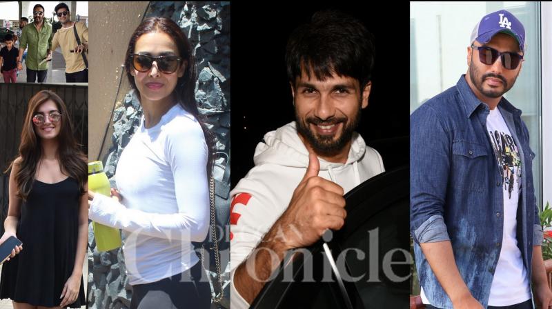 Oh Snap! Arjun, Malaika, Shahid, Tara and others spotted in Mumbai Oh Snap! Arjun, Malaika, Shahid, Tara and others spotted in Mumbai