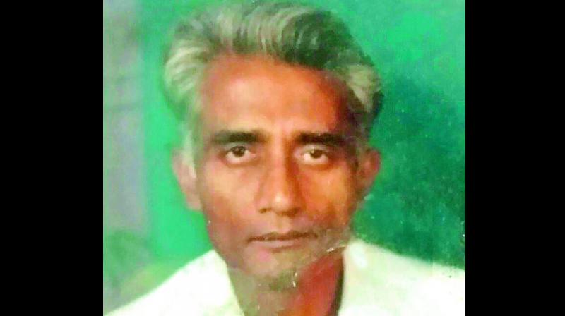 The deceased 70-year-old O. Chandrasekhar Rao
