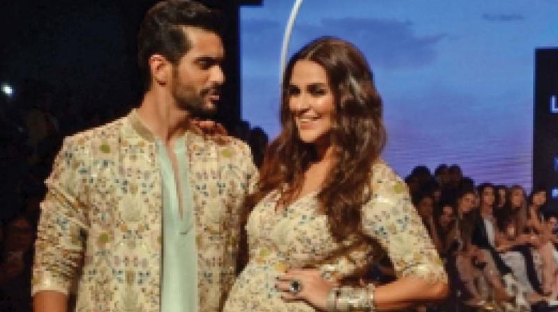 Neha Dhupia with her husband Angad in a file photograph used for representational purposes only