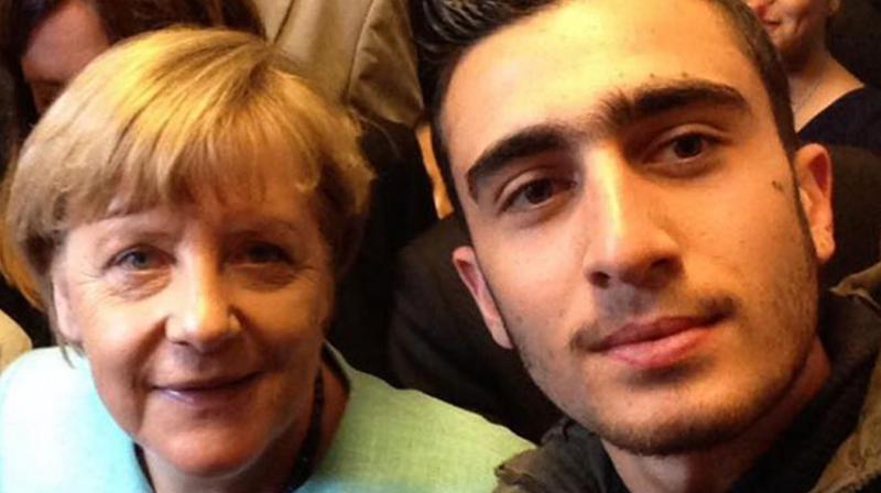 Anas Modamani, a teenage Syrian refugee, took a selfie with Angela Merkel when she visited his shelter in Berlin.