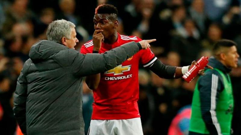 Despite taking on a key leadership role at the World Cup, a growing rift between Pogba and Mourinho saw the France international stripped of the United vice-captaincy last month. (Photo: AFP)