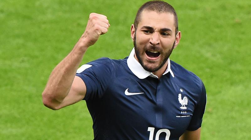 Benzema, whose last game with France was in October 2015, has been named in the 30-man shortlist for the Ballon dOr award for the best player of the year. (Photo: AFP)