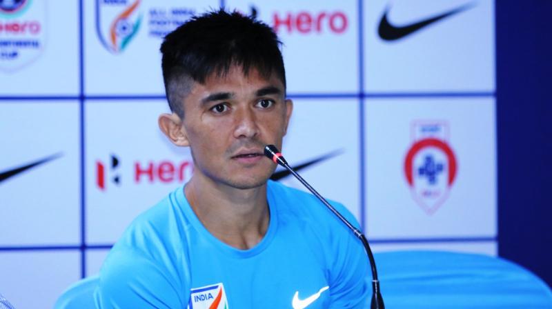 The charismatic captain said he was more focussed on the team doing well than personal accomplishments. (Photo: AIFF Media)
