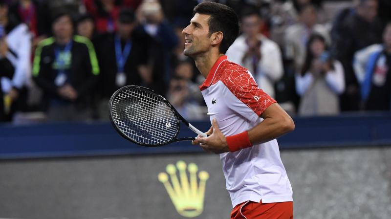 Djokovic will be up a place to second in the world -- overtaking 20-time Grand Slam champion Federer -- when the rankings are released on Monday. (Photo: AFP)