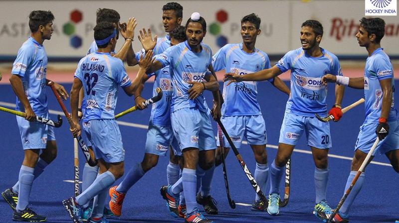 The summit clash Saturday was a repeat of round robin match between the two sides, where Great Britain got the better of India by identical margin. (Photo: Hockey India/Twitter)