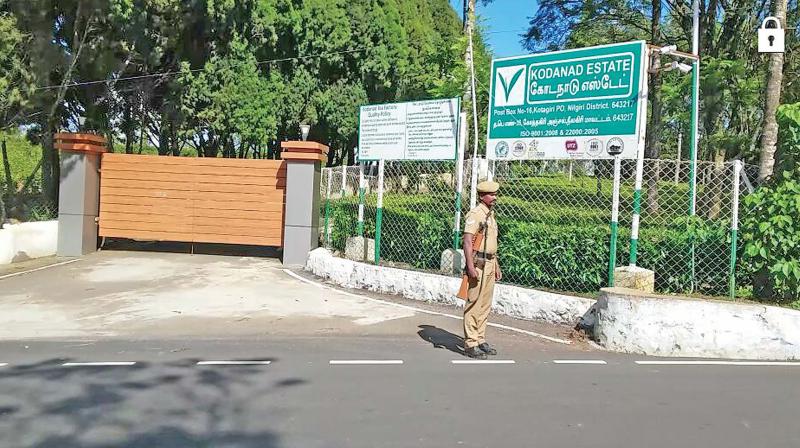 The Kodanad estate wherein the I-T  officials conducted  a raid. (Photo: DC)