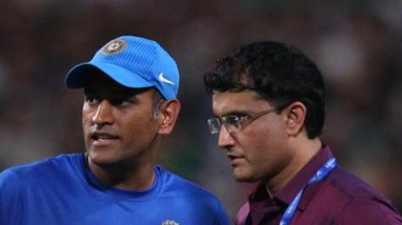 \If Sourav (Ganguly) had not persisted with him (MS Dhoni), India would have arguably lost its finest wicketkeeper-batsman till date,\ says the book \Winning Like Sourav: Think & Succeed Like Ganguly\, written by Abhirup Bhattacharya. (Photo: BCCI)