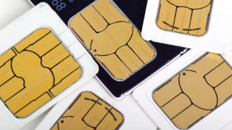 The suspects in a recent case had revealed to cops that they obtained pre-activated sim cards from agents for as less as Rs 20 per card with a maximum of Rs 100 on some occasions. (Representational Image)