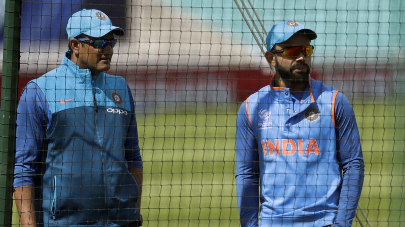 Anil Kumble tendered his resignation as chief coach of the Indian team after the ICC Champions Trophy due to \untenable\ differences with skipper Virat Kohli. (Photo: AP)