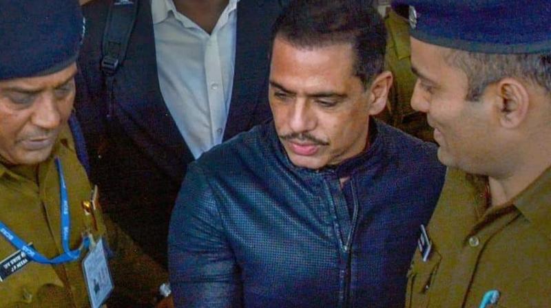 Vadra was also questioned by the ED for three consecutive days last week in connection with a probe into allegations of money laundering to purchase assets abroad. (Photo: PTI)