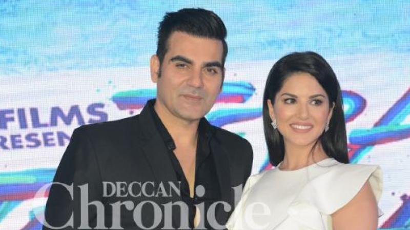 Arbaaz Khan and Sunny Leone