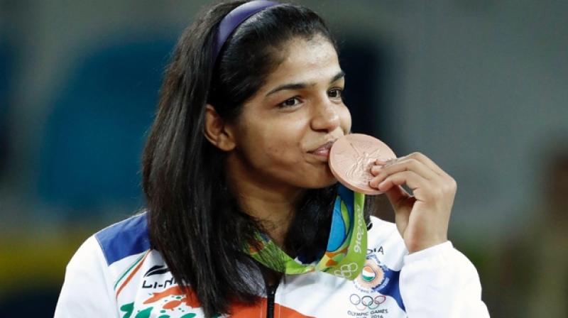 Sakshi would soon set up a wrestling nursery where the national level wrestlers would be trained. (Photo: AFP)