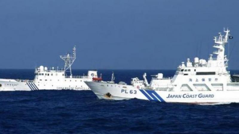The Japanese Coast Guard said this is the first confirmed entry by Chinese government vessels into the area. (Photo: AFP/