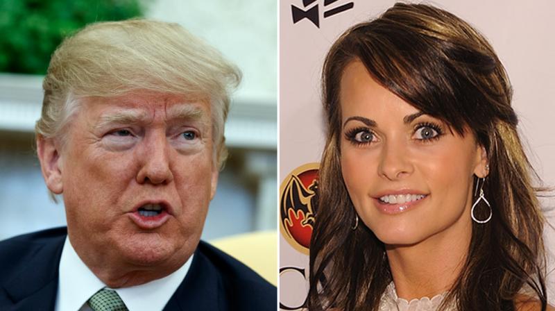 The White House has said that Trump denies having an affair with McDougal. (Photo: AP)