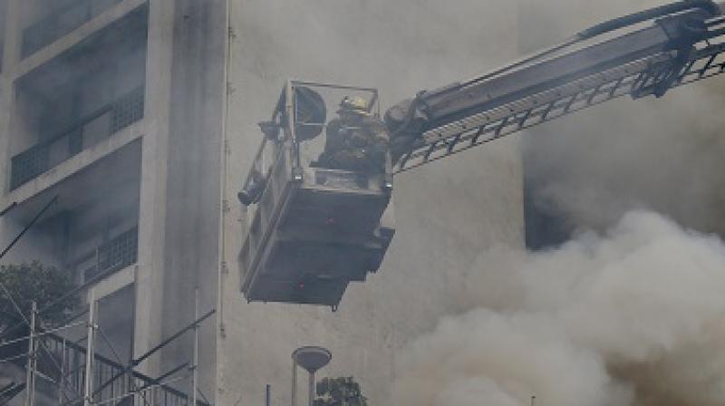 Seven firefighters were trapped by large fallen objects as they tried to search for people inside the factory. (Photo: AP | Representational)