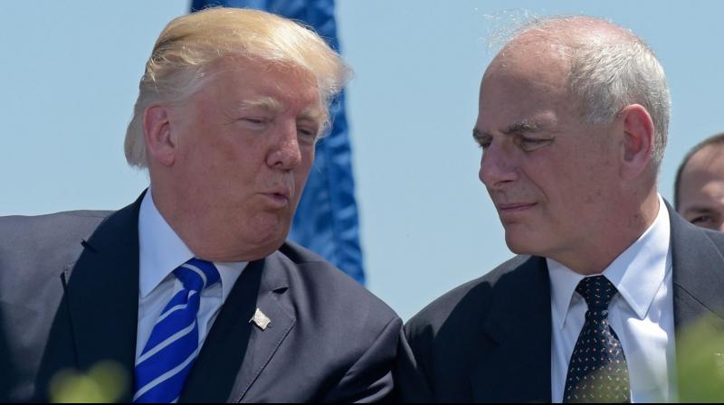 Hours later, Kelly was joined by President Trump himself on Twitter to refute such an impression of the White House. (Photo: AP)