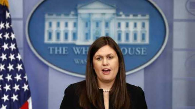 (I) certainly think its always good when other world leaders are getting along, Sanders told reporters at her daily news conference. (Photo: AP)