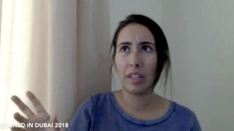 This undated image from video provided by Detained in Dubai, a London-based for-hire advocacy group long critical of the United Arab Emirates, shows Sheikha Latifa bint Mohammed Al Maktoum.(Photo: AP)