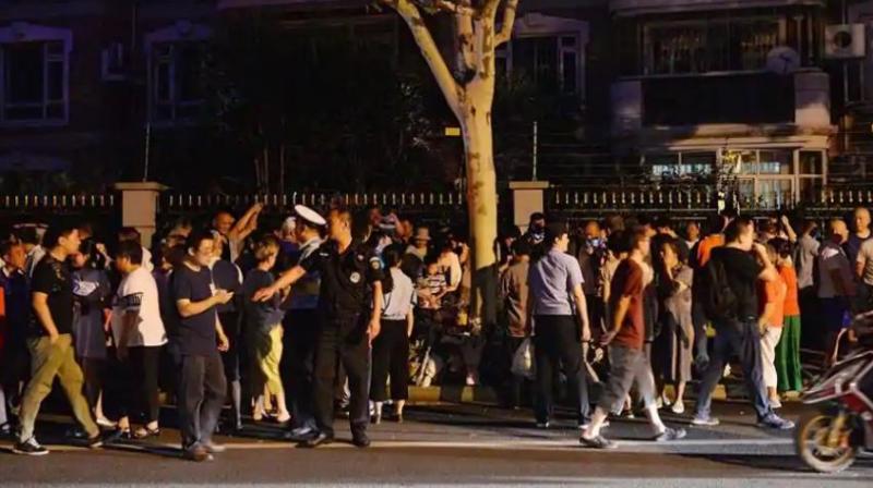 The attack took place as people had gathered in a square by the river in Hengdong county. (Photo: AFP)