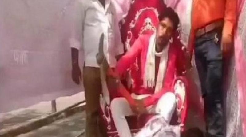 The victim was identified as Mohammed Afrazul Khan, Bengali migrant worker in Rajasthan, and the accused as Regar (in pic), a former marble trader. (Photo: ANI)