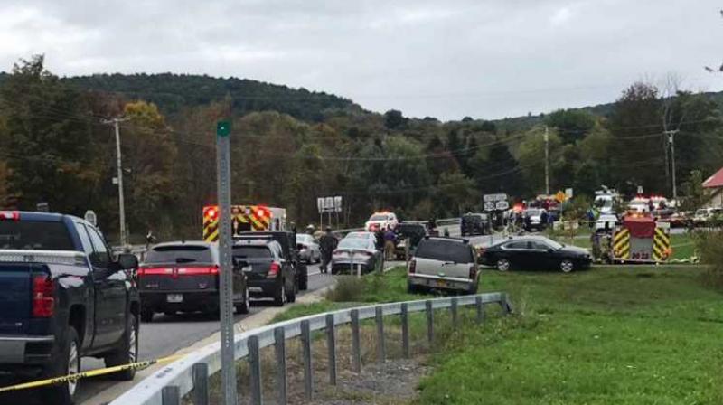 State police confirmed the death toll and said the crash involved two vehicles. (Photo: AP)