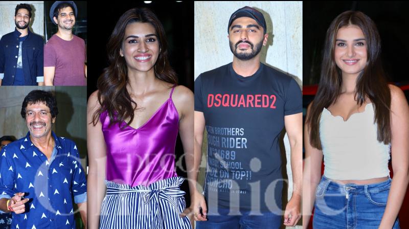 Indias Most Wanted screening: Kriti, Tara & others watch Arjuns film Indias Most Wanted screening: Kriti, Tara & others watch Arjuns film