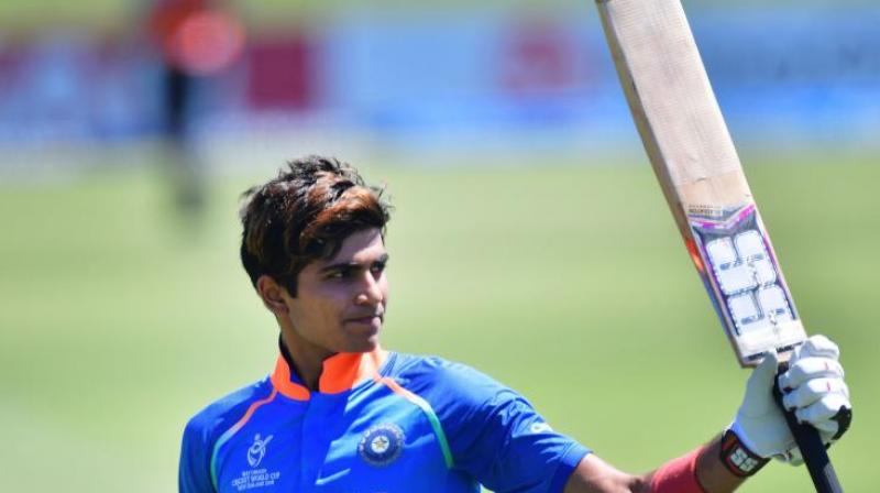 In the presence of three selectors, U-19 star Gill hit an unbeaten 106 off 111 balls and showed why he is seen as the next big thing in Indian cricket. And probably, the day is not far when he follows his U-19 captain Prithvi Shaw into the national team. (Photo: AFP)