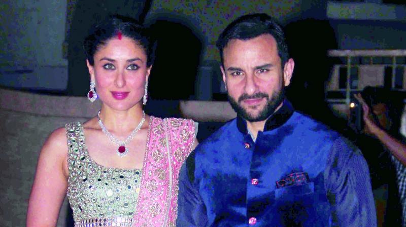 Saif and Kareena complete four years of marriage today.