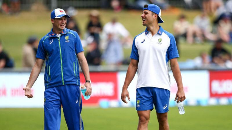 A Cricket Australia(CA) spokesman said Stoinis was able to bowl in the nets in Brisbane on Wednesday and was cleared to join the Australia squad after winning the leading all rounder role from team regular James Faulkner. (Photo: AFP)