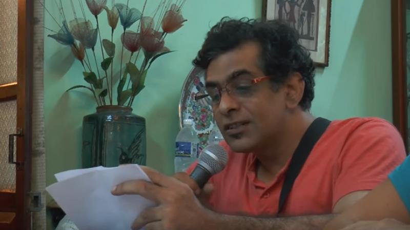 Chaturvedi is best known for his part in childrens television programme Galli Galli Sim Sim and is also well known for compiling the first Konkani audio-book for the blind.  (Photo: Video grab)