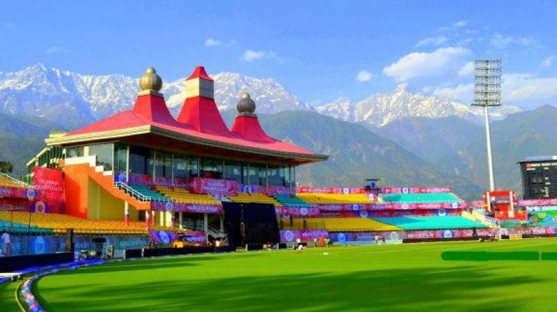 Dharamshala cricket stadium