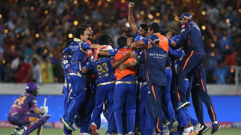 Mumbai Indians turned the match around in the very last over, to clinch their third IPL title. (Photo: BCCI)