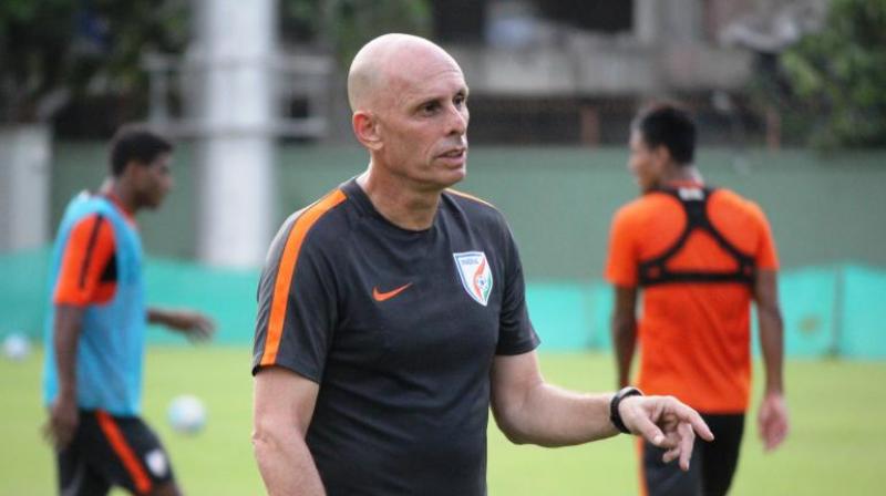 Stephen Constantine joined the Indian national team in February 2016, when it was placed at a dismal 173 in the FIFA rankings, and helped it break into the top 100 for the first time in over 20 years.(Photo: AIFF Media)
